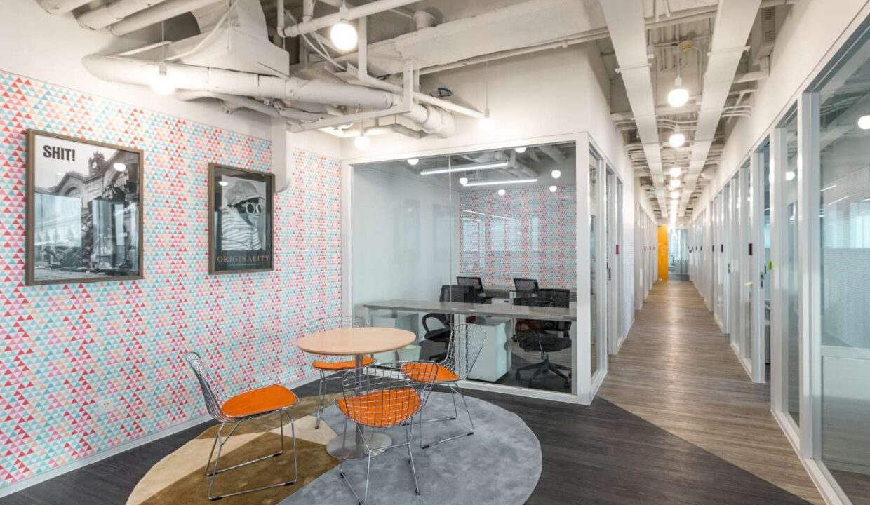 北侧公共洽谈区